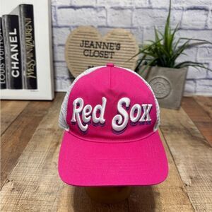 Boston Red Sox Hat Cap '47 Hitch - Biloxi - Magenta Pink One Size